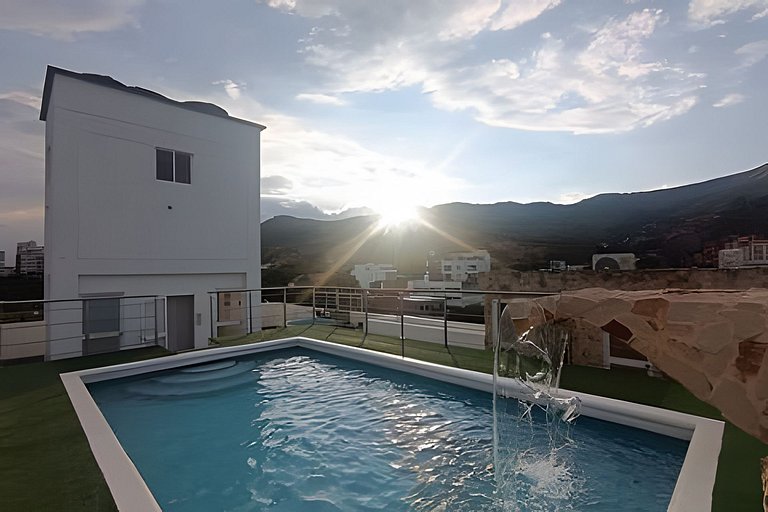 Piscina, jacuzzi y vista 360, en La Flora, Cali