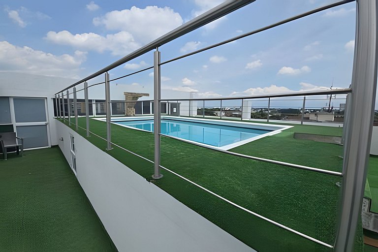 Piscina, jacuzzi y vista 360, en La Flora, Cali