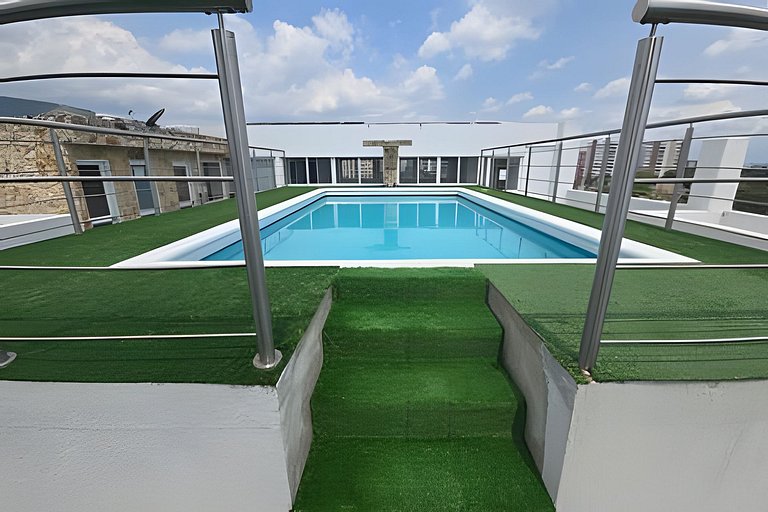 Piscina, jacuzzi y vista 360, en La Flora, Cali