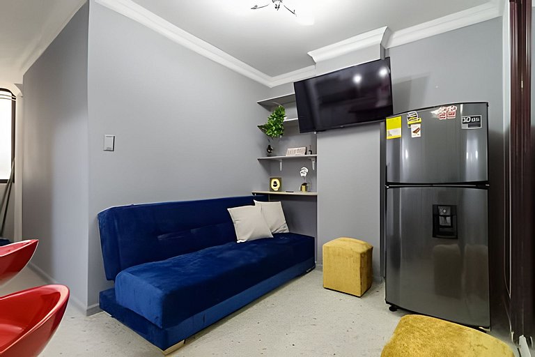 Céntrico estudio Santa Mónica